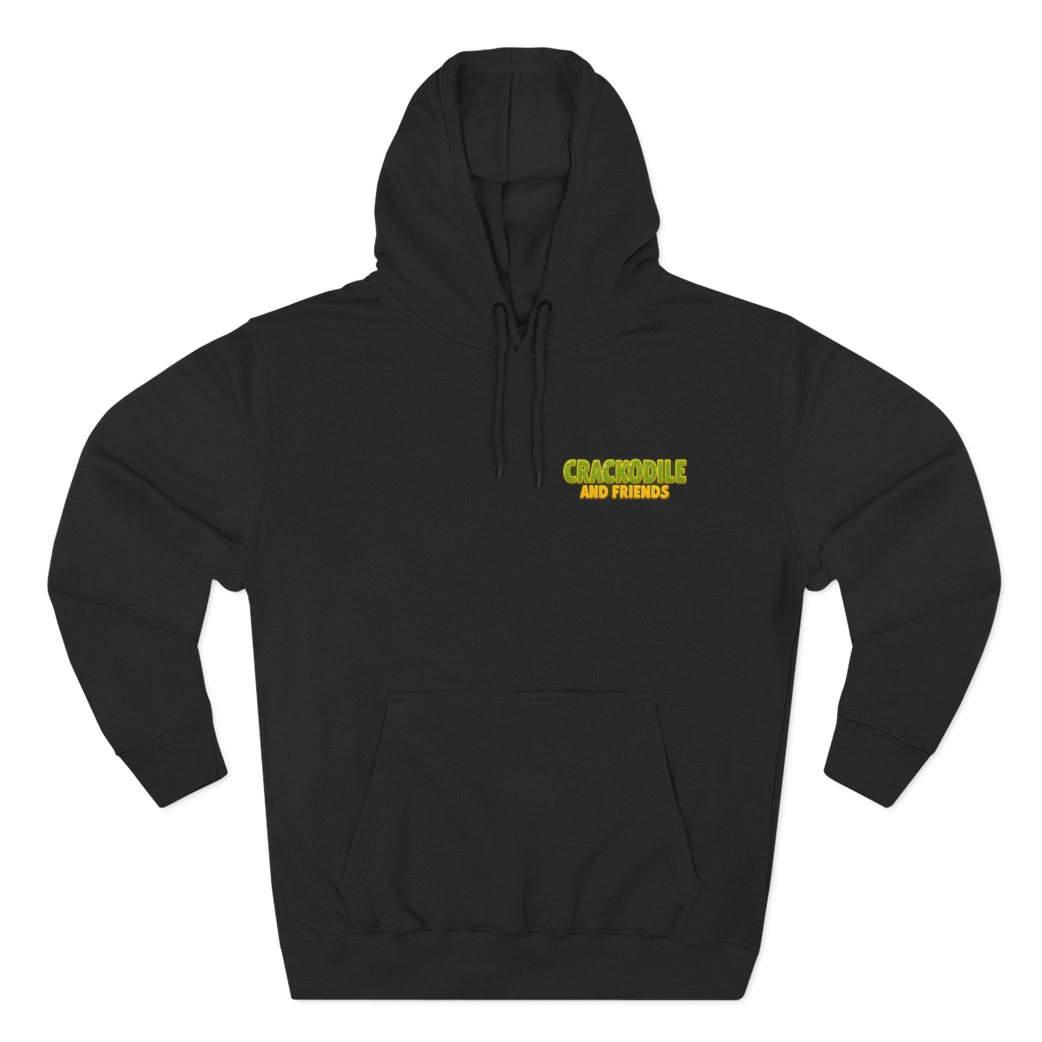 Crackodile and Friends Hoodie — 'We’re all out Folks"