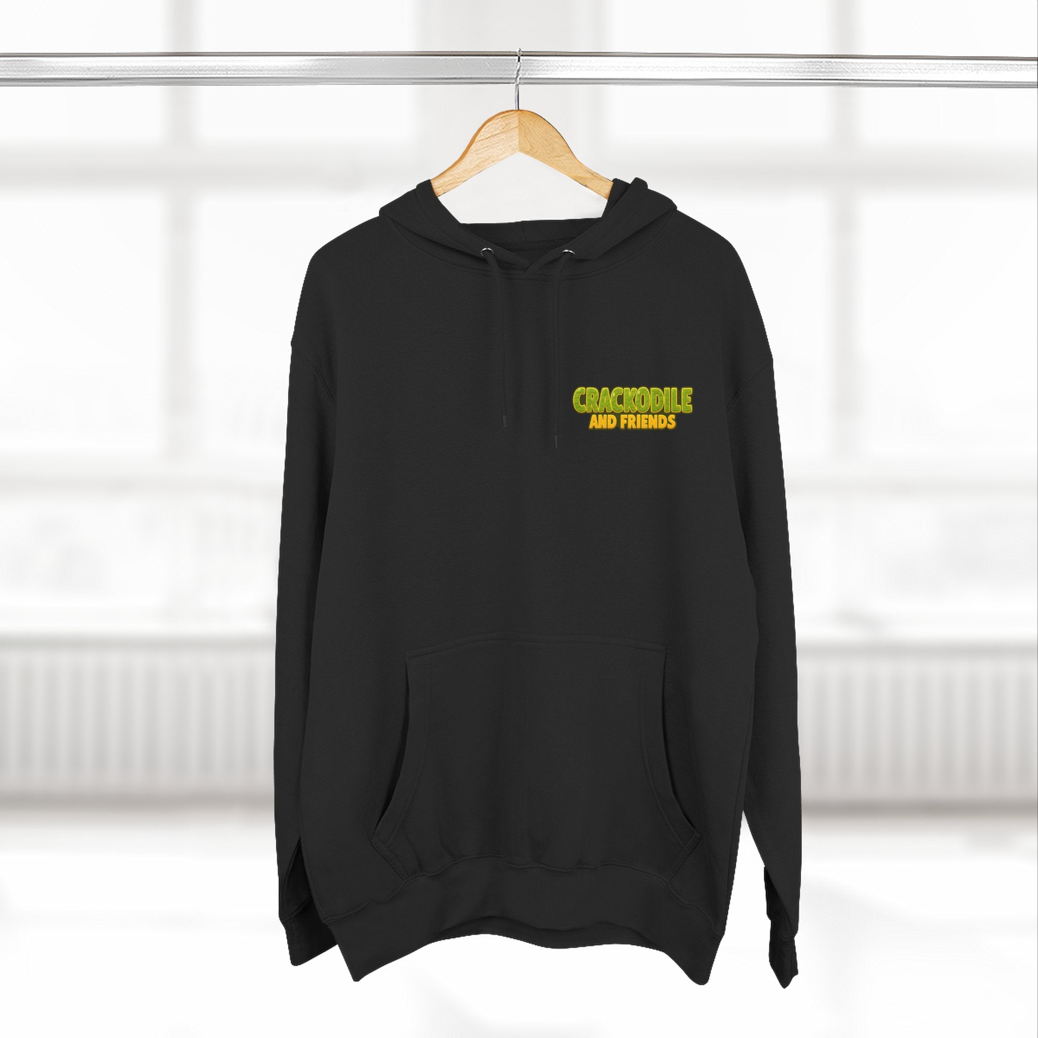 Crackodile and Friends Hoodie — 'We’re all out Folks"