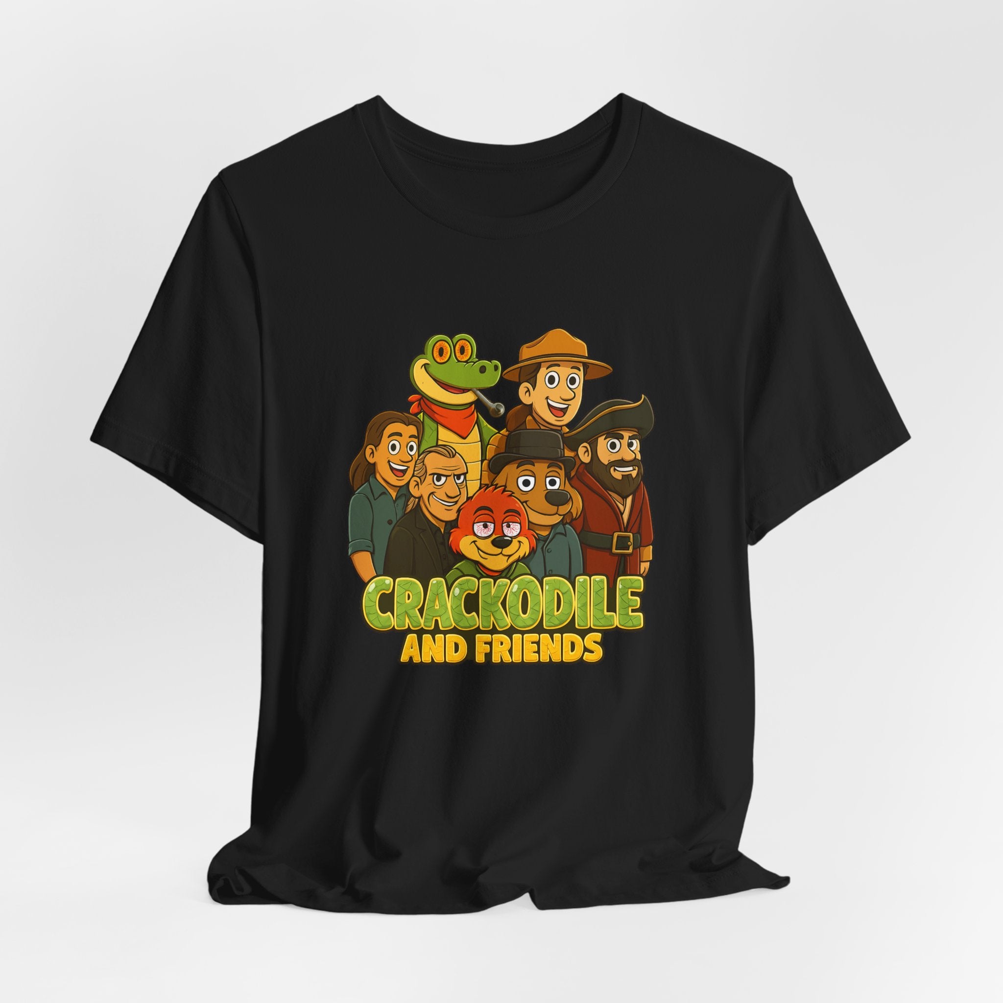 Crackodile and Friends - OG 90's Show Logo Tee
