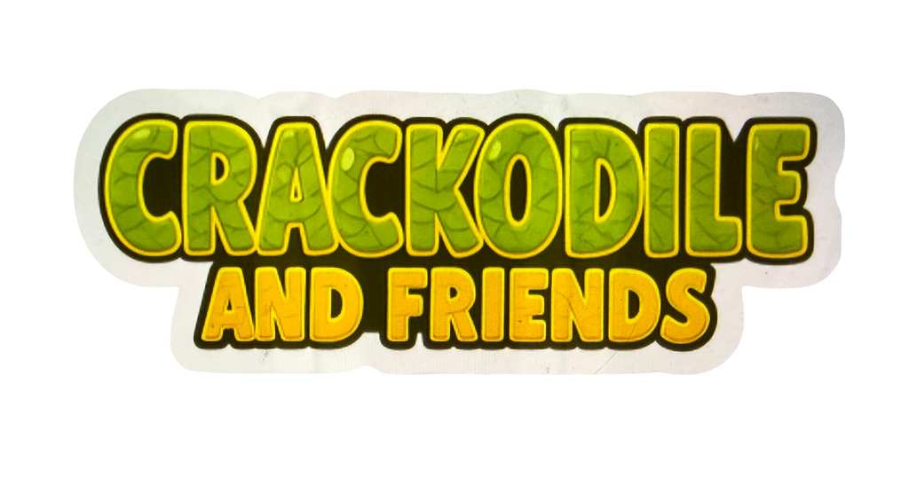 Crackodile & Friends – Sticker Pack (3-Pack)